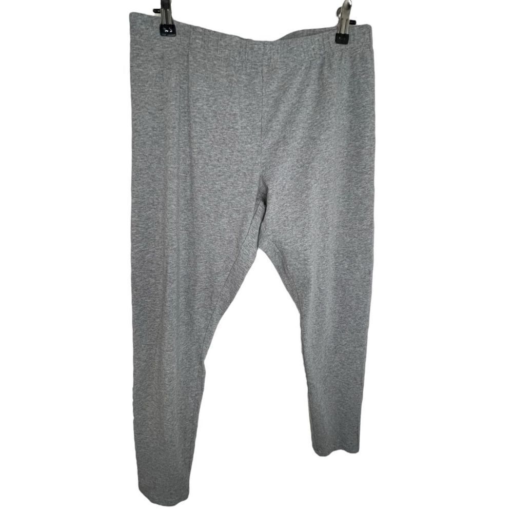 No Boundaries Basic Casual Grey Stretchy Mid-Rise Leggings